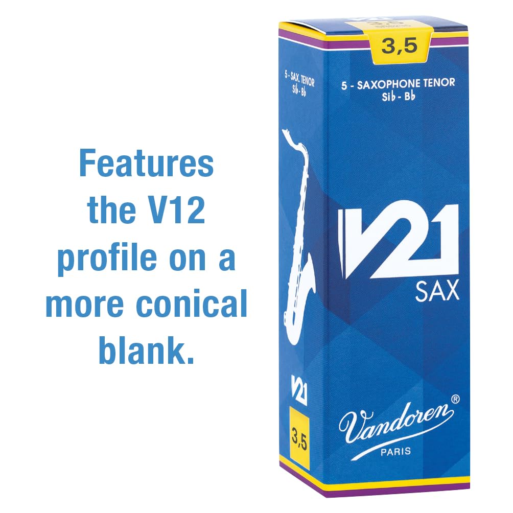 Amazon.co.jp: バンドーレン テナーサクソフォンリード V21 硬さ : 3-1